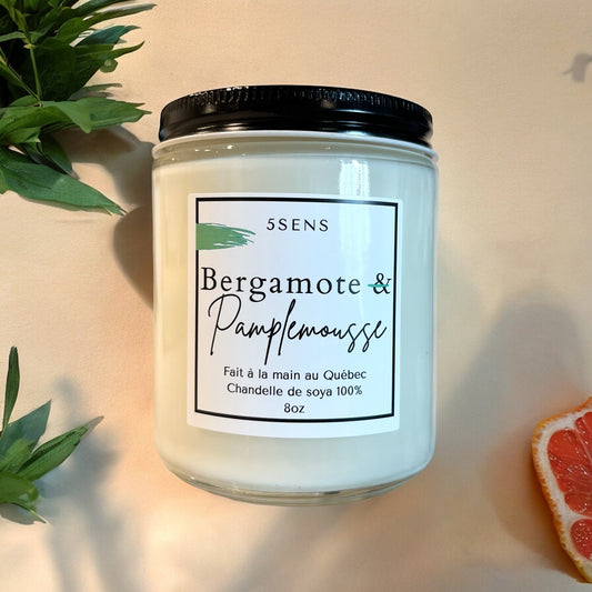 Bergamote et pamplemousse